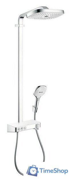 Душевая система  Hansgrohe Raindance Select E 300 3jet Showerpipe [27127400] - Изображение №1 — Интернет-магазин Time-Shop