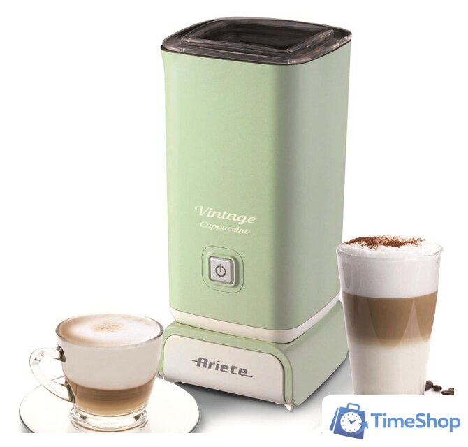 Автоматический вспениватель молока Ariete 2878 (Green Vintage) - Изображение №3 — Интернет-магазин Time-Shop