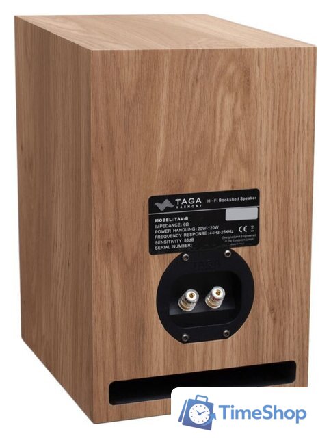 Полочная акустика Taga Harmony TAV-B (дуб) - Изображение №3 — Интернет-магазин Time-Shop