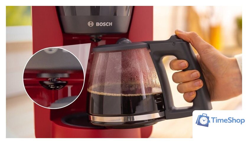 Капельная кофеварка Bosch MyMoment TKA3M134 - Изображение №4 — Интернет-магазин Time-Shop