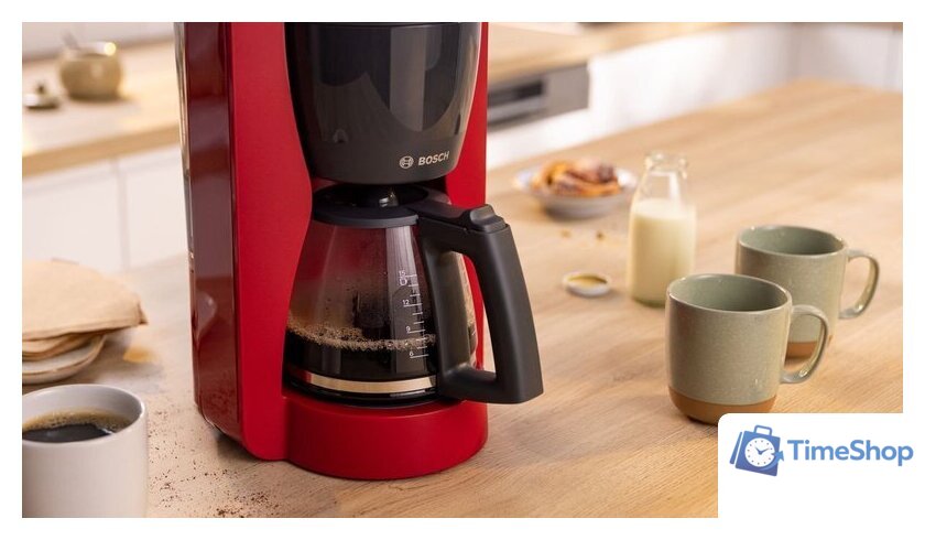 Капельная кофеварка Bosch MyMoment TKA3M134 - Изображение №11 — Интернет-магазин Time-Shop