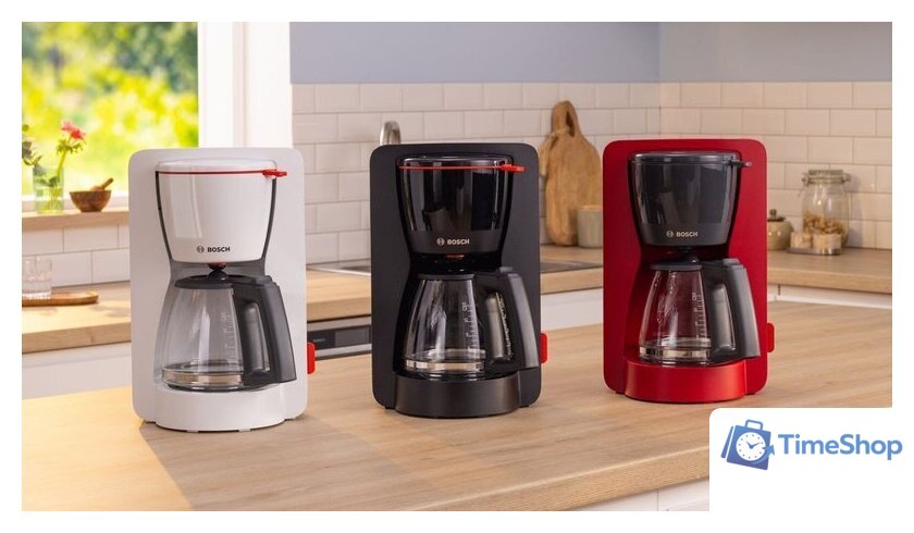 Капельная кофеварка Bosch MyMoment TKA3M134 - Изображение №6 — Интернет-магазин Time-Shop