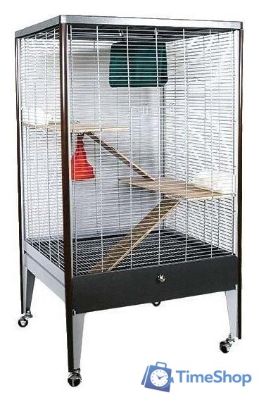 Клетка Montana Happy Home 66 A B21406 (темно-серый) - Изображение №1 — Интернет-магазин Time-Shop