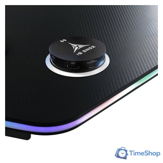 Компьютерный стол Zone51 Platform Pro 160 Z51-PP6-BK - Изображение №4 — Интернет-магазин Time-Shop