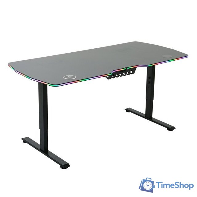 Компьютерный стол Zone51 Platform Pro 160 Z51-PP6-BK - Изображение №2 — Интернет-магазин Time-Shop