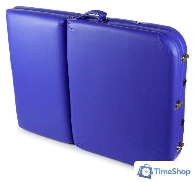 Массажный стол Atlas Sport 60 см складной 3-с деревянный (синий) - Изображение №5 — Интернет-магазин Time-Shop