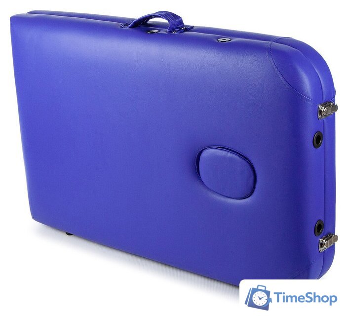 Массажный стол Atlas Sport 60 см складной 3-с деревянный (синий) - Изображение №4 — Интернет-магазин Time-Shop