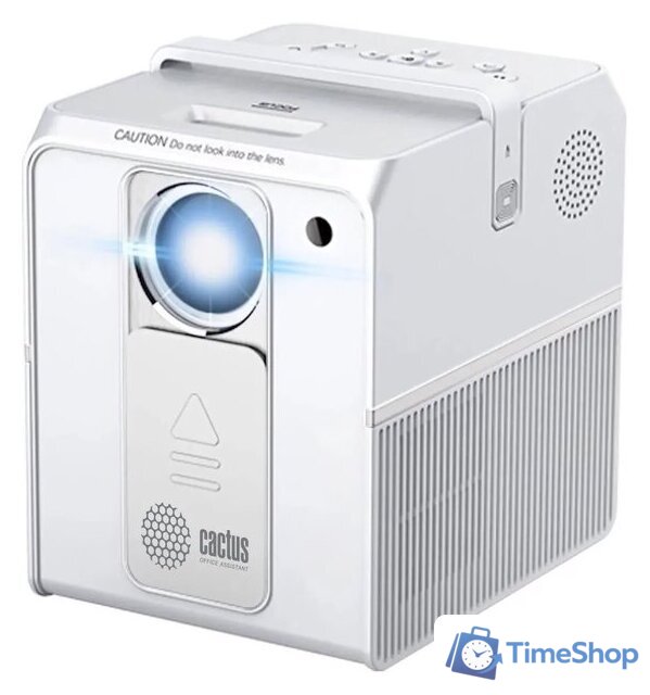 Проектор CACTUS CS-PRC.04WT.WUXGA-A + Экран CS-PSRM-180X180-WT - Изображение №2 — Интернет-магазин Time-Shop