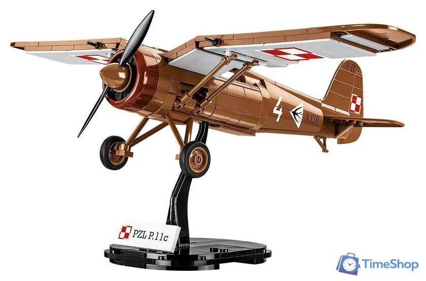 Конструктор Cobi Historical Collection WWII PZL P.11c - Изображение №2 — Интернет-магазин Time-Shop