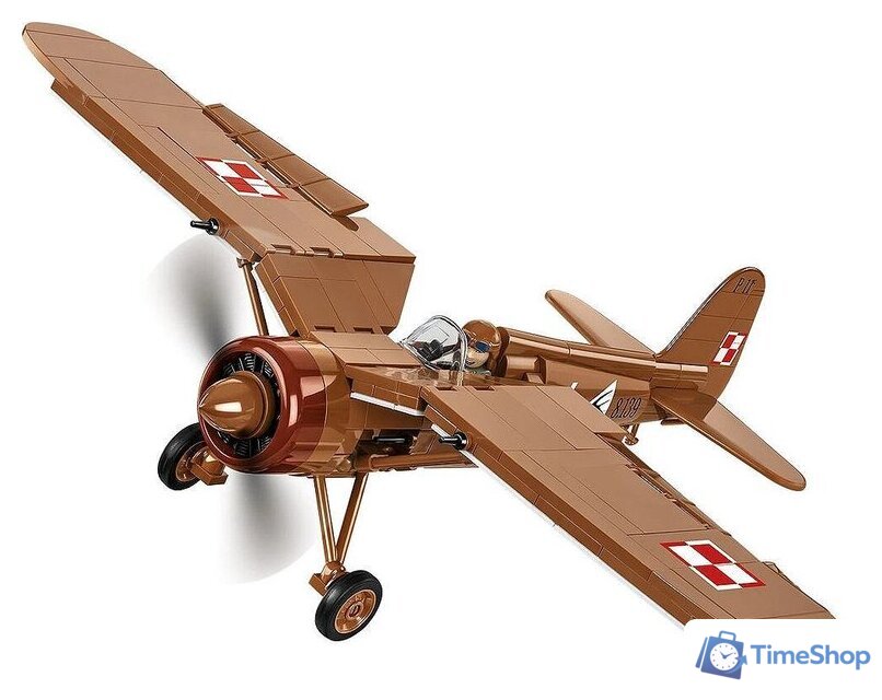 Конструктор Cobi Historical Collection WWII PZL P.11c - Изображение №3 — Интернет-магазин Time-Shop