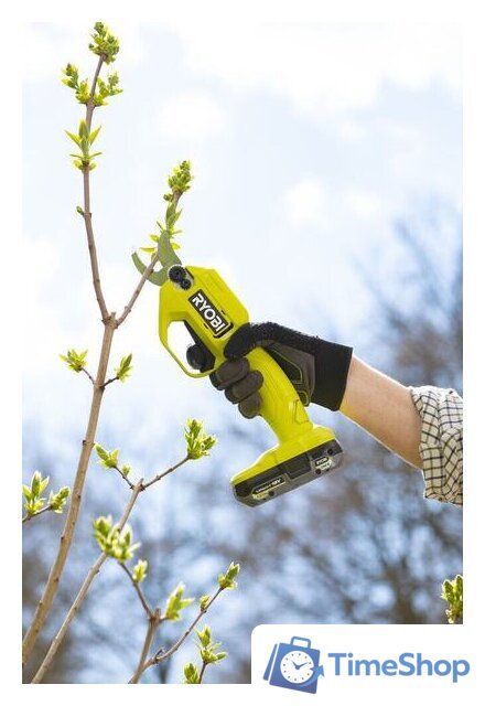 Секатор Ryobi RY18SCA-0 5133005024 (без АКБ) - Изображение №7 — Интернет-магазин Time-Shop