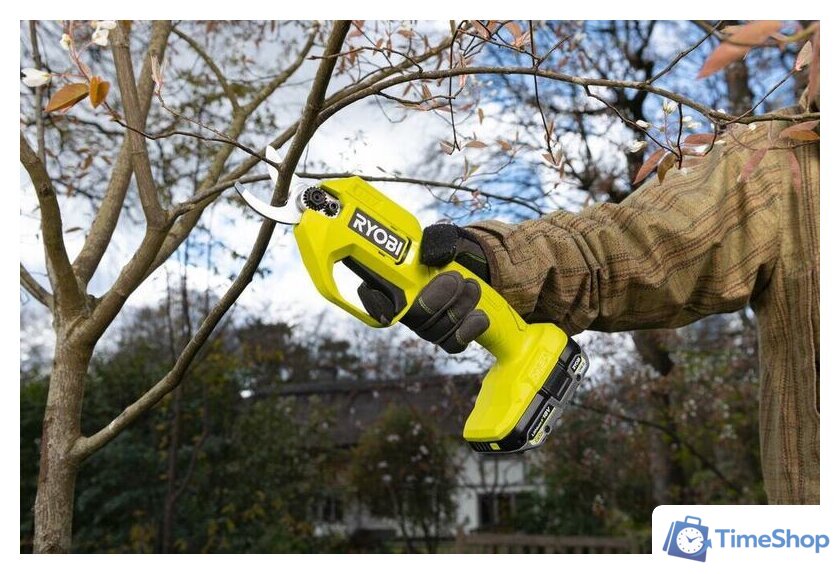 Секатор Ryobi RY18SCA-0 5133005024 (без АКБ) - Изображение №10 — Интернет-магазин Time-Shop