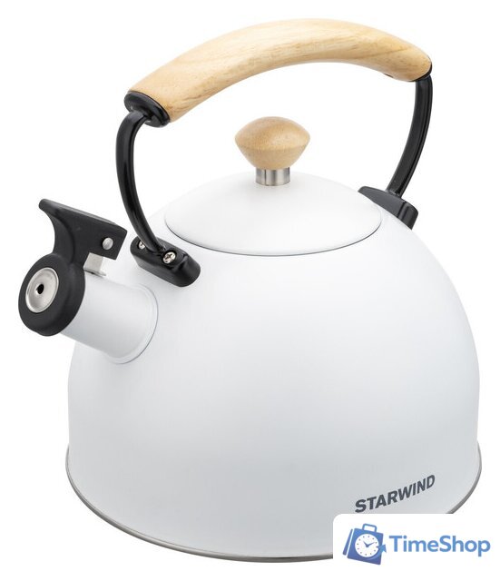 Чайник со свистком StarWind SW-CH1712 (белый) - Изображение №2 — Интернет-магазин Time-Shop