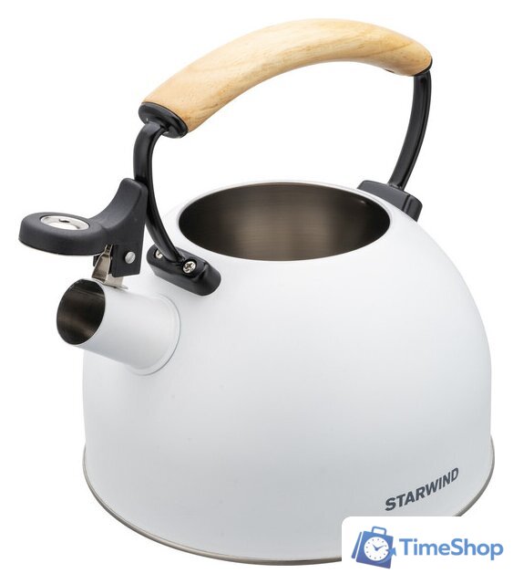 Чайник со свистком StarWind SW-CH1712 (белый) - Изображение №5 — Интернет-магазин Time-Shop
