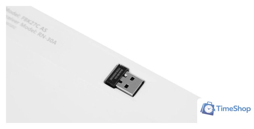 Клавиатура A4Tech Fstyler FBK27C AS (белый) - Изображение №13 — Интернет-магазин Time-Shop