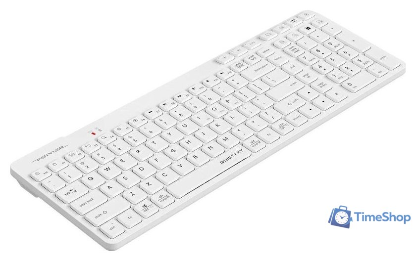 Клавиатура A4Tech Fstyler FBK27C AS (белый) - Изображение №4 — Интернет-магазин Time-Shop