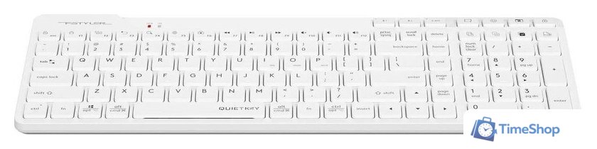Клавиатура A4Tech Fstyler FBK27C AS (белый) - Изображение №7 — Интернет-магазин Time-Shop