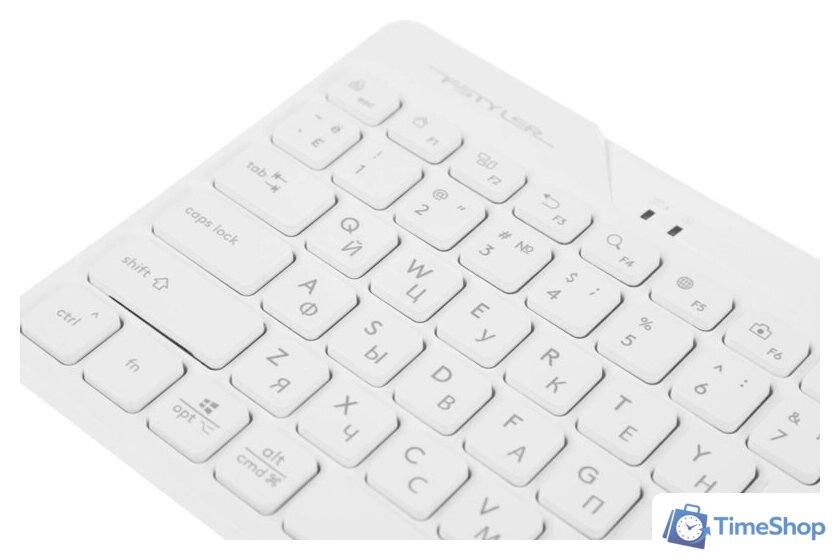 Клавиатура A4Tech Fstyler FBK27C AS (белый) - Изображение №11 — Интернет-магазин Time-Shop