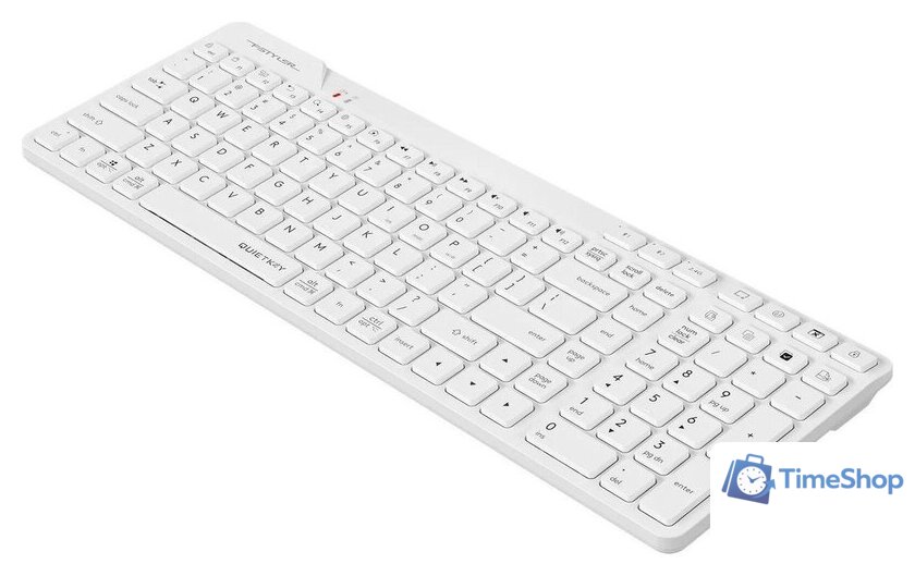 Клавиатура A4Tech Fstyler FBK27C AS (белый) - Изображение №5 — Интернет-магазин Time-Shop