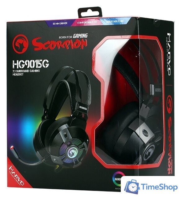 Наушники Marvo HG9015G - Изображение №6 — Интернет-магазин Time-Shop