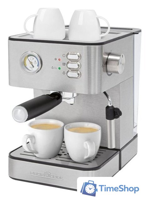 Рожковая кофеварка ProfiCook PC-ES 1209 - Изображение №2 — Интернет-магазин Time-Shop