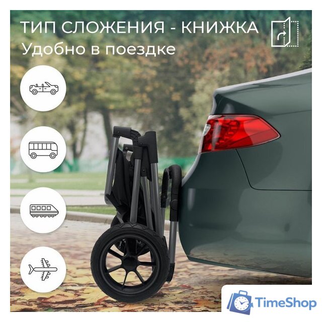 Универсальная коляска Sweet Baby Ricci Air 2в1 (капучино) - Изображение №12 — Интернет-магазин Time-Shop