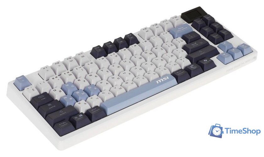 Клавиатура MSI Forge GK600 TKL Wireless Sky - Изображение №3 — Интернет-магазин Time-Shop