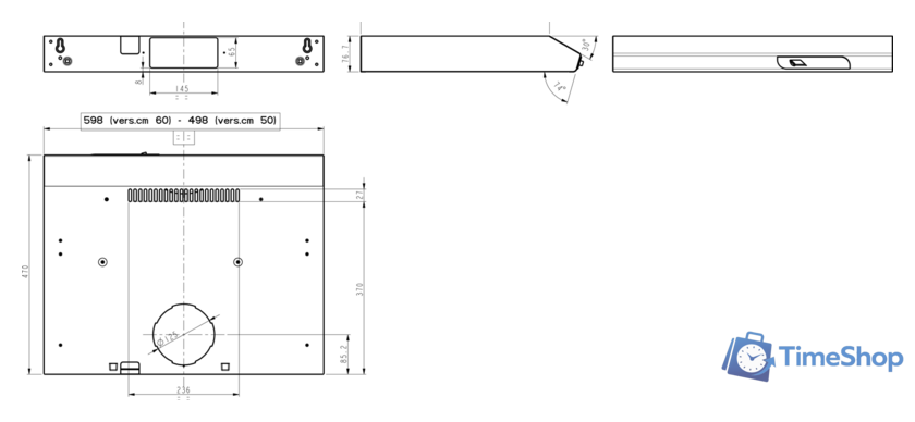 Кухонная вытяжка BEKO CFB 5310 X - Изображение №3 — Интернет-магазин Time-Shop