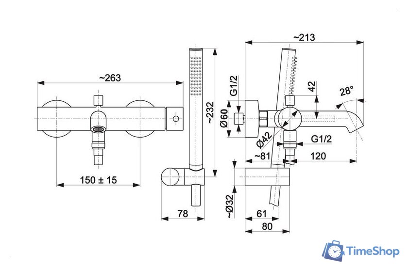 Смеситель KFA Moza 503452031 - Изображение №5 — Интернет-магазин Time-Shop