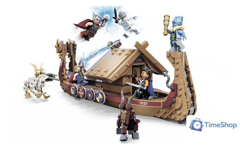 Конструктор LEGO Marvel 76208 Козья лодка - Изображение №3 — Интернет-магазин Time-Shop