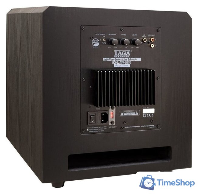 Проводной сабвуфер Taga Harmony TSW-212 SE (черный) - Изображение №3 — Интернет-магазин Time-Shop