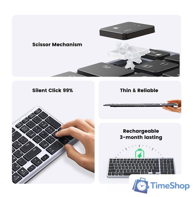 Клавиатура Ugreen KU005 - Изображение №3 — Интернет-магазин Time-Shop