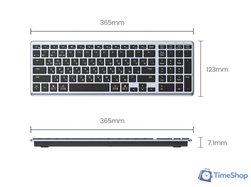 Клавиатура Ugreen KU005 - Изображение №21 — Интернет-магазин Time-Shop
