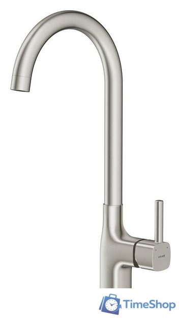 Смеситель Cersanit Elio однорычажный 68260 (сатин) - Изображение №1 — Интернет-магазин Time-Shop