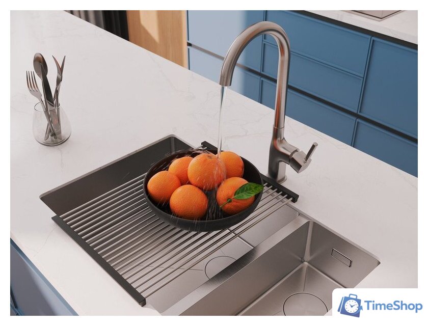 Смеситель Cersanit Elio однорычажный 68260 (сатин) - Изображение №12 — Интернет-магазин Time-Shop