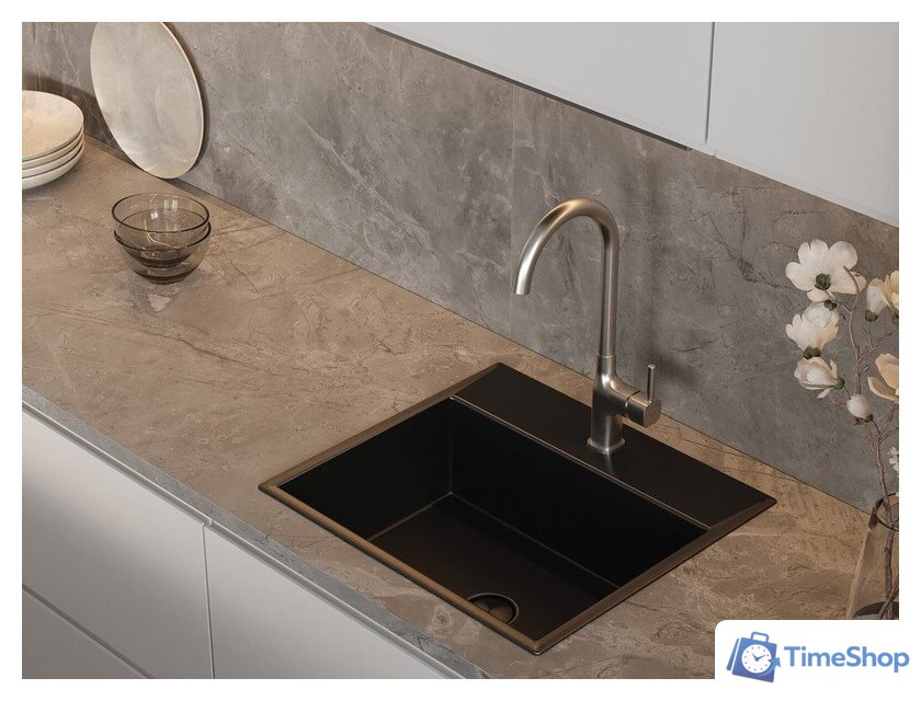 Смеситель Cersanit Elio однорычажный 68260 (сатин) - Изображение №9 — Интернет-магазин Time-Shop