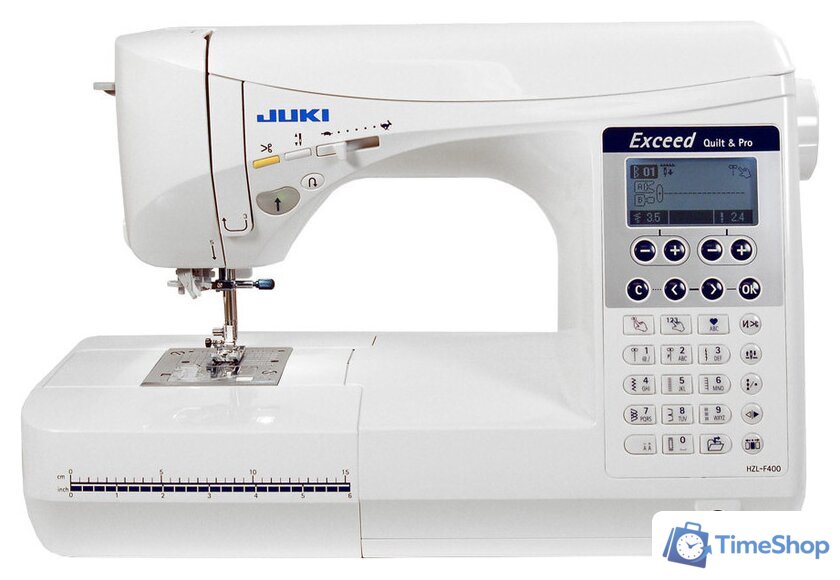 Электронная швейная машина Juki HZL-F400 - Изображение №1 — Интернет-магазин Time-Shop
