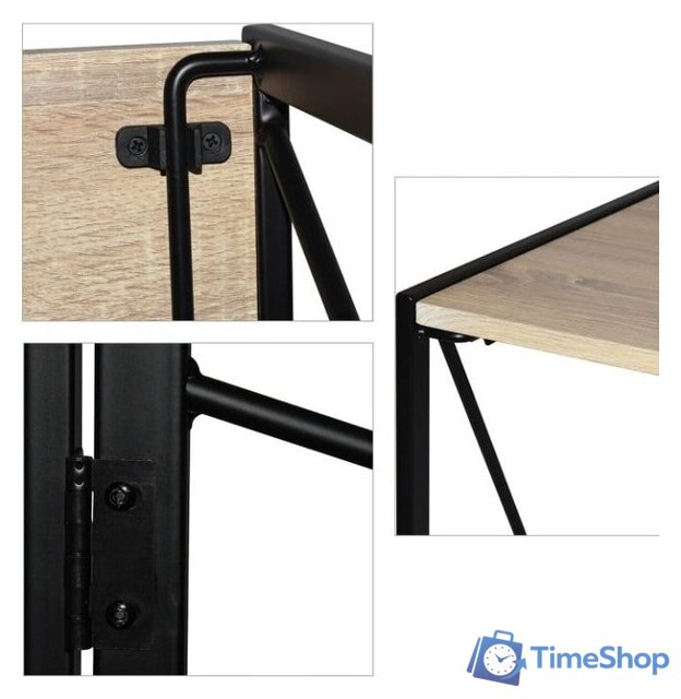 Стол для ноутбука Brabix Loft CD-002 (дуб натуральный) - Изображение №4 — Интернет-магазин Time-Shop