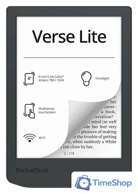 Электронная книга PocketBook 619 Verse Lite - Изображение №1 — Интернет-магазин Time-Shop