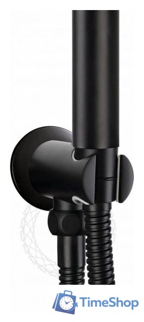 Душевая система  Filarete Roun FL1023 (черный матовый) - Изображение №13 — Интернет-магазин Time-Shop