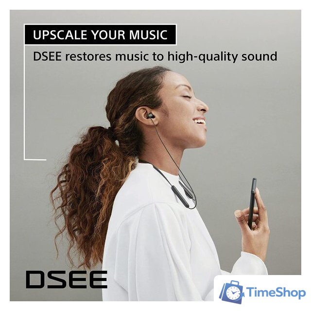 Наушники Sony WI-C100 (черный) - Изображение №3 — Интернет-магазин Time-Shop