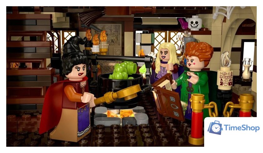 Конструктор LEGO Ideas 21341 Фокус-Покус: Коттедж сестер Сандерсон - Изображение №8 — Интернет-магазин Time-Shop