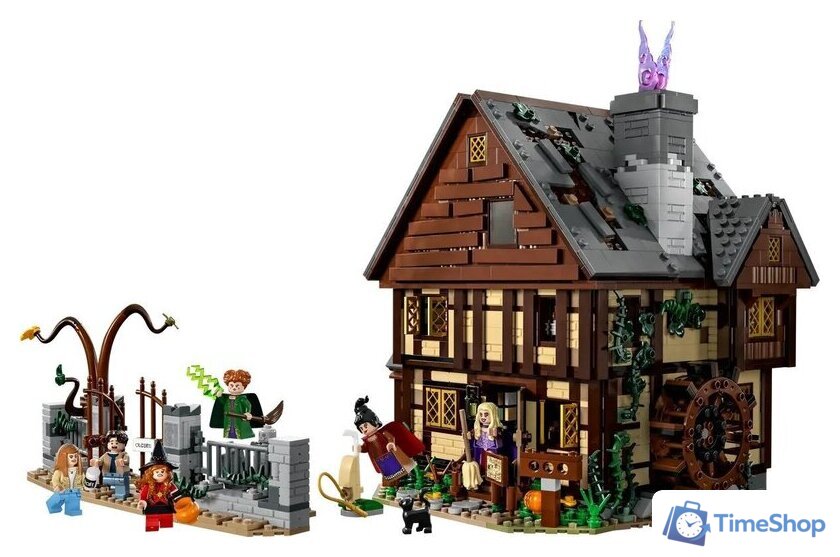 Конструктор LEGO Ideas 21341 Фокус-Покус: Коттедж сестер Сандерсон - Изображение №3 — Интернет-магазин Time-Shop