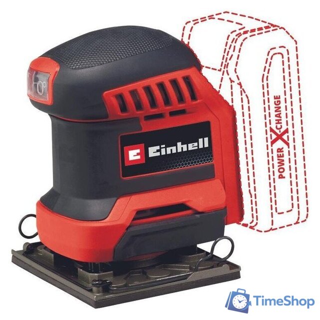 Виброшлифмашина Einhell TE-OS 18/113 3X Li - Solo 4460730 (без АКБ, сумка) - Изображение №1 — Интернет-магазин Time-Shop