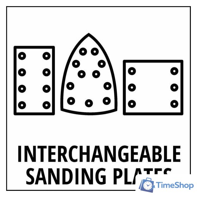 Виброшлифмашина Einhell TE-OS 18/113 3X Li - Solo 4460730 (без АКБ, сумка) - Изображение №4 — Интернет-магазин Time-Shop