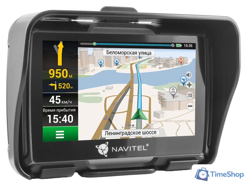 GPS навигатор NAVITEL G550 Moto - Изображение №2 — Интернет-магазин Time-Shop
