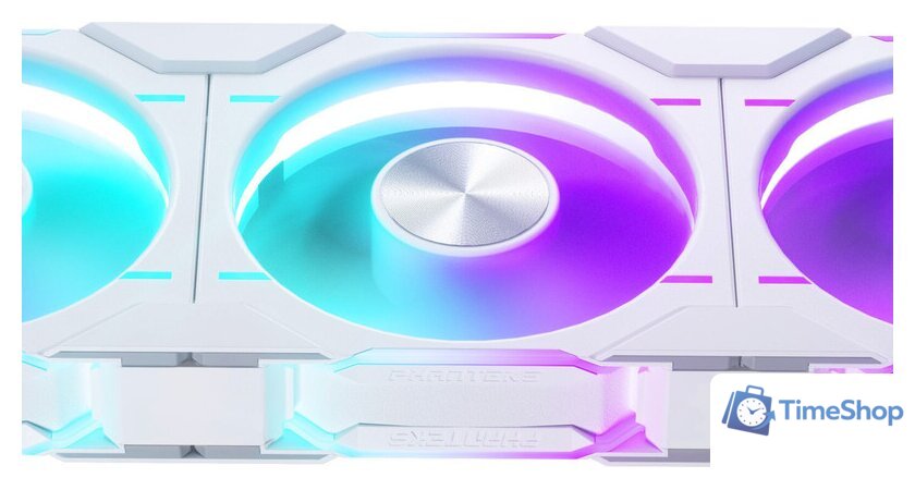 Комплект вентиляторов для корпуса Phanteks D30-120 D-RGB Reversed White Triple PH-F120D30R_DRGB_PWM_WT01_3P - Изображение №3 — Интернет-магазин Time-Shop