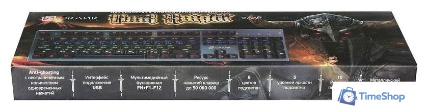 Клавиатура Оклик 970G Dark Knight - Изображение №11 — Интернет-магазин Time-Shop