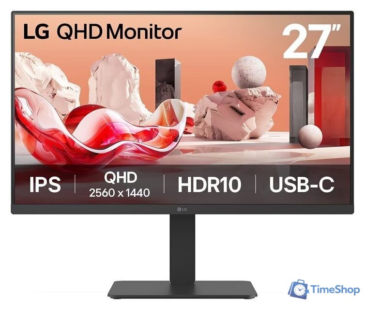 Монитор LG 27BA65QB-B - Изображение №1 — Интернет-магазин Time-Shop