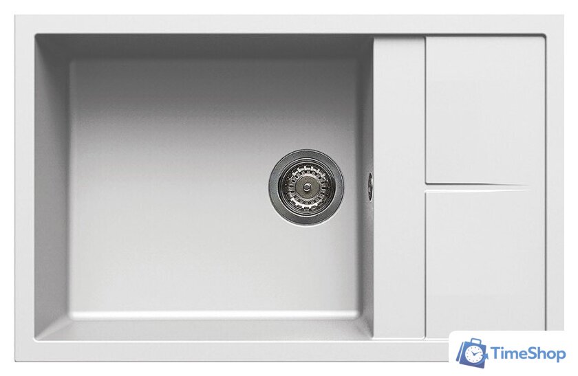 Кухонная мойка Elleci Unico 310 Bianco Titano 68 - Изображение №1 — Интернет-магазин Time-Shop